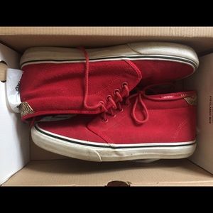Vans Chukka Boot Red